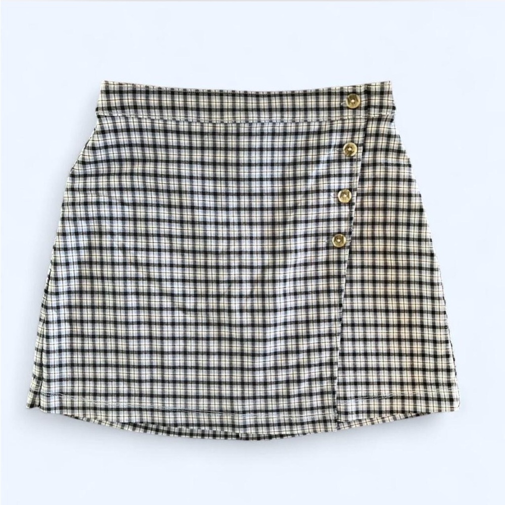 Hollister Ultra High-Rise Plaid Mini Skirt
